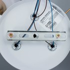 Люстра "Аделла" 3хЕ27 40Вт бело-золотой 44х44х24 см BayerLux - фото 22712480