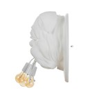 Бра "Бульдог" 3хЕ27 40Вт белый 51,5х51,5х32см - фото 22712516