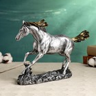 Фигура "Бегущий конь" серебро, 34х22см - Фото 2