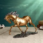 Фигура "Конь гарцующий" бронза, 35х27см - Фото 2