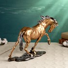 Фигура "Конь гарцующий" бронза, 35х27см - Фото 3