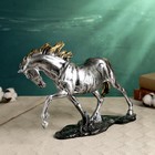 Фигура "Конь гарцующий" серебро, 35х27см - Фото 2