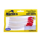 Виброхвост Marlin's Wagtail, 10 см, 4.8 г, цвет 008RT, в упаковке 5 шт. - фото 7412511