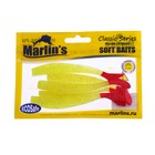 Виброхвост Marlin's Wagtail, 10 см, 4.8 г, цвет 029RT, в упаковке 5 шт. - фото 7412513