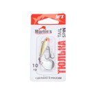 Тейл-спиннер Marlin's "ТЮЛЬКА", 6 см, 10 г, цвет 019 - фото 22848770