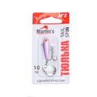 Тейл-спиннер Marlin's "ТЮЛЬКА", 6 см, 10 г, цвет 041 - фото 22848774