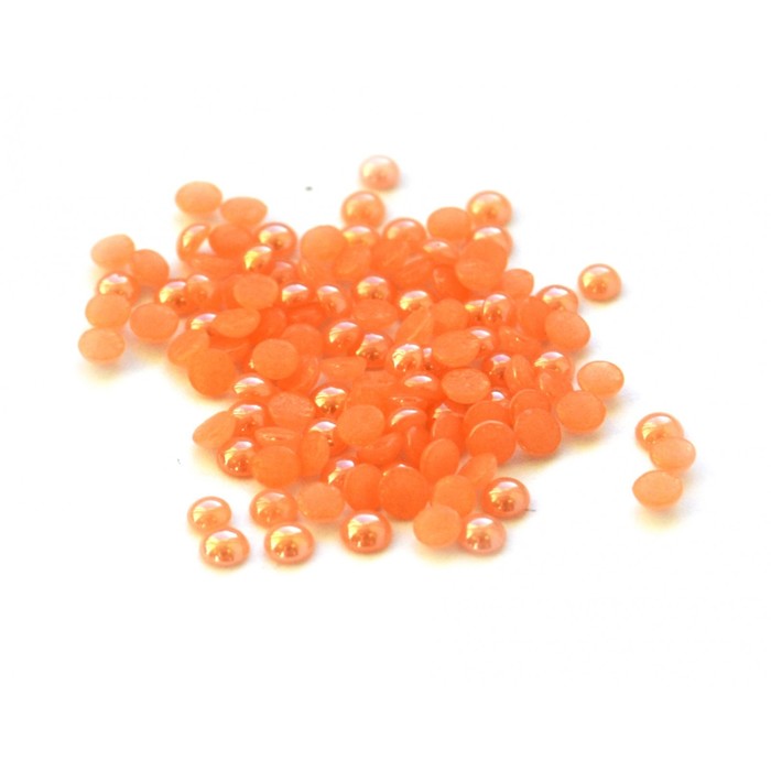 Стразы POLE жемчужные, №3 перламутровые оранжевые, 50 шт - Фото 1