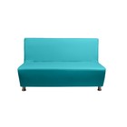 Диван офисный «Рон», без подлокотников, экокожа, 1350×740×830 мм, цвет бирюзовый - Фото 1