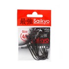 Крючки Saikyo BS-2314 BN № 4/0, 10 шт - фото 10931819