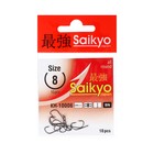 Крючки Saikyo KH-10006 Sode Ring BN № 8, 10 шт - фото 1205681