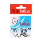 Крючки Saikyo KH-11004 Crystal BN № 4, 10 шт - фото 1205739