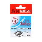 Крючки Saikyo KH-11004 Crystal BN № 6, 10 шт - фото 1205741