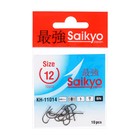 Крючки Saikyo KH-11014 Bait Holder BN №12, 10 шт - фото 319969536