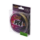 Шнур Power Phantom PE4, 135 м, зеленый № 2.5, диаметр 0.25 мм, тест 13.6 кг - фото 22876747