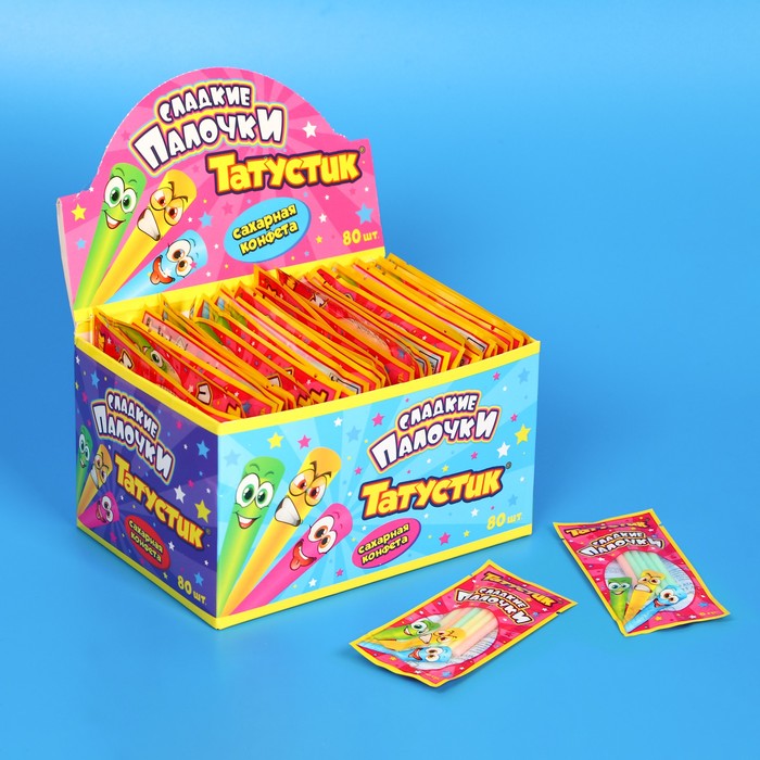 Конфета сахарная "Супер татустик", с татуировкой, 7 г - Фото 1