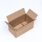 Коробка складная, бурая, 20 х 11,2 х 10 см - фото 9399020