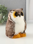 Фигурка-пушистик «Сова», 10.5×8×15.5 см 1003802