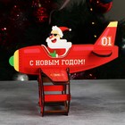 Органайзер для бутылок "Дед мороз в самолете" - Фото 8