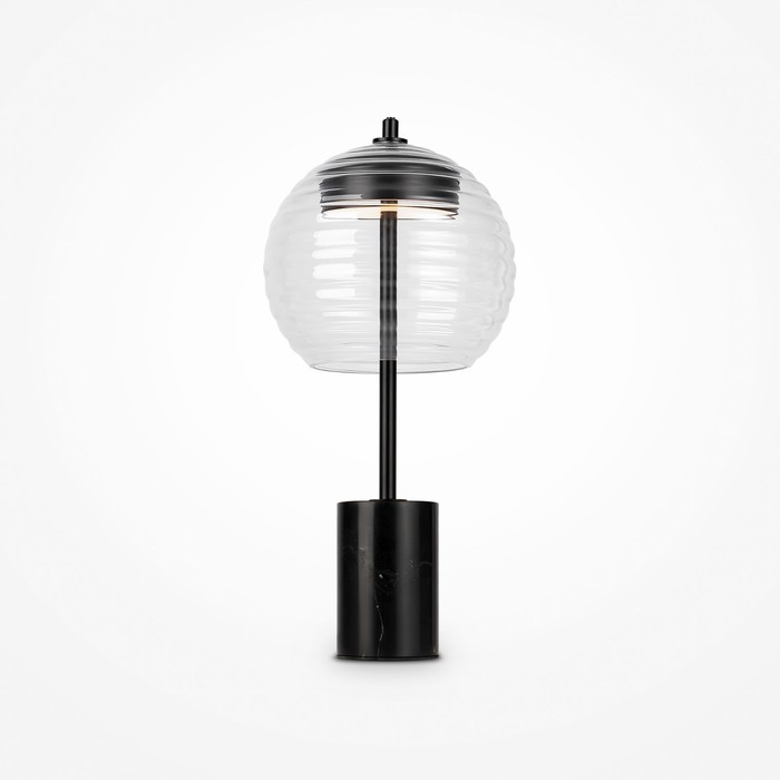 Светильник настольный Maytoni P060TL-L12BK, LED, 8Вт, 20х20х42 см, 100Лм, цвет чёрный - фото 1909284124
