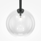 Светильник подвесной Maytoni MOD172PL-01B, 1хG4, 20Вт, 20х20х381,3 см, цвет чёрный - Фото 4