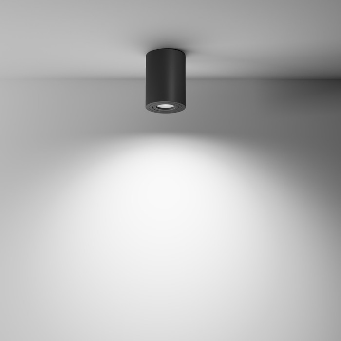 Светильник потолочный Technical C016CL-01B, 1хGU10, 50Вт, 8,5х8,5х11,5 см, цвет чёрный - фото 1900511645