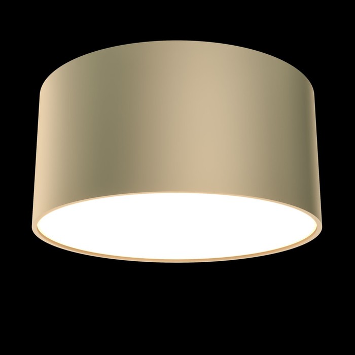 Светильник потолочный Technical C032CL-L12MG3K, LED, 12Вт, 12х12х5,8 см, 600Лм, цвет матовое золото - фото 1899038120