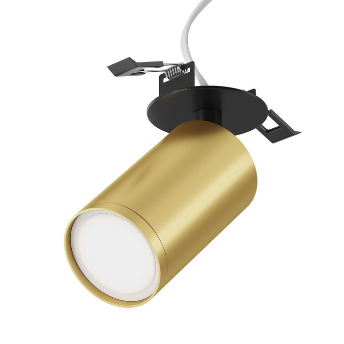 Светильник потолочный Technical C049CL-U-1BMG, 1хGU10, 10Вт, 5,2х5,2х12,5 см, цвет чёрный и матовое золото - фото 1900512043