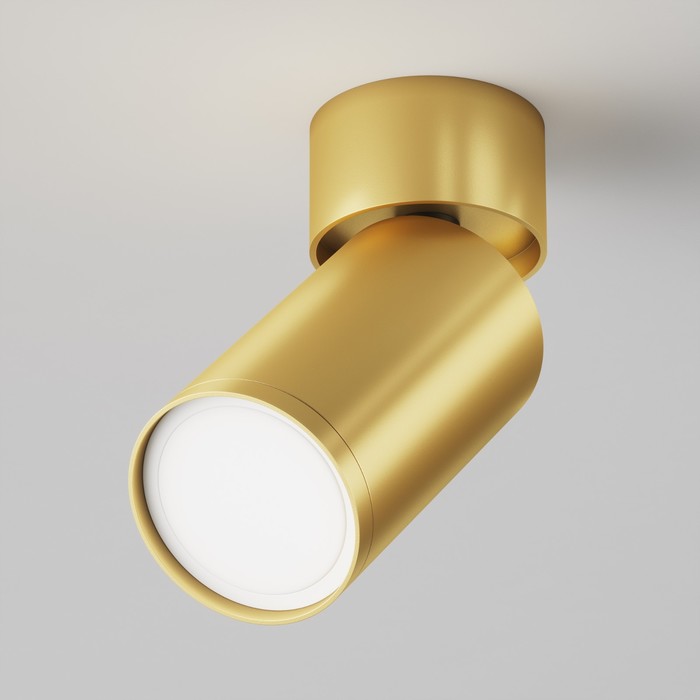 Светильник потолочный Technical C050CL-U-1MG, 1хGU10, 10Вт, 5,2х5,2х12,8 см, цвет матовое золото