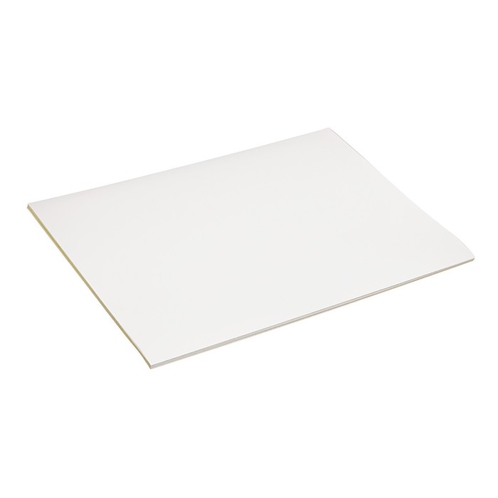 Бумага А4, 25 листов, 80 г/м², самоклеящаяся, белая ГЛЯНЦЕВАЯ