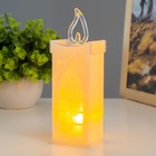 Ночник "Снежный домик" LED от батареек 3хLR1130 белый 5х4х16 см RISALUX - фото 22732360