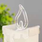 Ночник "Снежный домик" LED от батареек 3хLR1130 белый 5х4х16 см RISALUX - фото 22732361