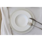 Тарелка фарфоровая для пасты Magistro Line, 250 мл, d=21,2 см, цвет белый - Фото 5