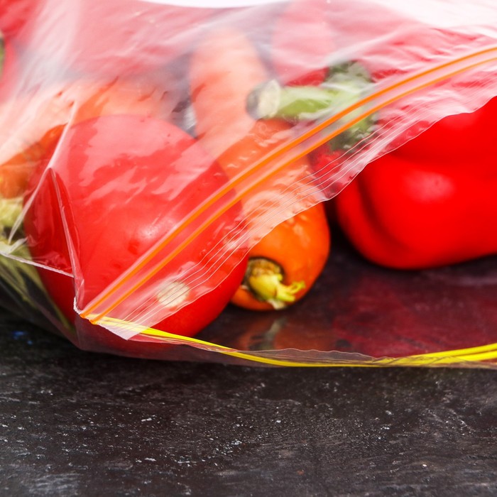 Пакет для заморозки с двойным zip-lock замком 27*28,5см 9656624