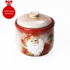 Сахарница керамическая «Дед Мороз», 550 мл - фото 320060597