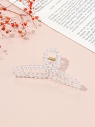 Крабик для волос «Хелен», петля, 11 см, прозрачный - Фото 2