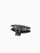 Крабик для волос «Глянец люкс», прямой полосы рельеф, 9.5 см, МИКС (комплект 12 шт) - фото 52587963