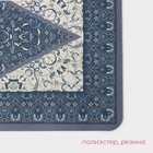 Коврик для дома Доляна «Кантри», 38×58 см, цвет синий - Фото 2