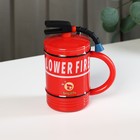 Кружка керамическая Lover Fire, 480 мл, цвет красный - фото 3624277