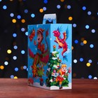 Подарочная новогодняя коробка "Наездники" , Презент 15,5 х 7 х 19 см (комплект 5 шт) - фото 28144117