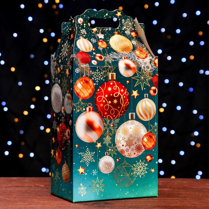 Подарочная коробка "Фейерверк игрушек" , 20,3 х 12,3 х 41 см - Фото 1