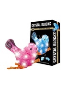 3D пазл кристаллический «Птичка», 50 деталей, световые эффекты, работает от батареек, МИКС - Фото 3
