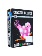 3D пазл кристаллический «Птичка», 50 деталей, световые эффекты, работает от батареек, МИКС - Фото 4