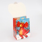 Подарочная новогодняя коробка «Турбозавры», Домик, 12×8.5×17.5 см - Фото 3