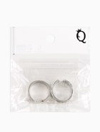 Кольца парные с надписью «Биба и боба», 2 шт. цвет серебро, безразмерное - Фото 6