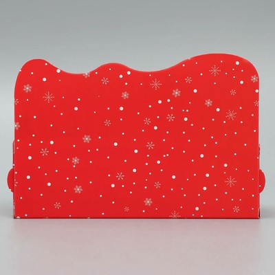 Коробка для макарун «С Новым годом!», 18×5.5×5.5 см