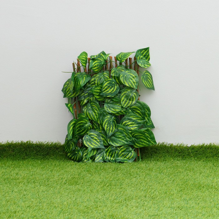 Ограждение декоративное, 110 × 40 см, «Лист осины», Greengo