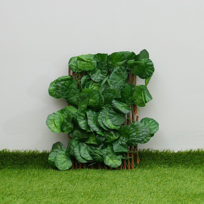 Ограждение декоративное, 110 × 40 см, «Лист ольхи», Greengo