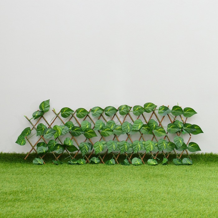 Ограждение декоративное, 110 × 40 см, «Лист берёзы», Greengo - Фото 1