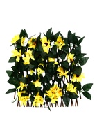 Ограждение декоративное, 35×120 см, «Подсолнухи», оттенок цветков МИКС, Greengo - фото 67926027