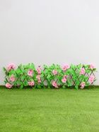 Ограждение декоративное, 35×120 см, «Розовые цветы», Greengo - Фото 2